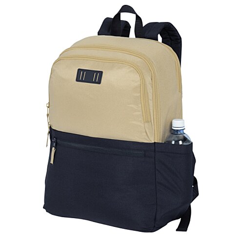 Additional Image 3 - a tan and black backpack