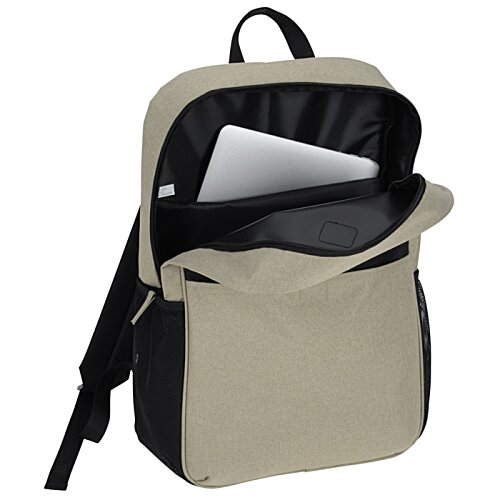 Additional Image 3 - a backpack with a piece of paper inside