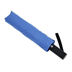 Additional Image 1 - a blue cap with a black handle
