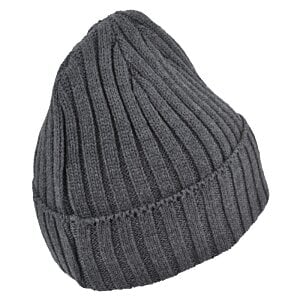 Additional Image 1 - a grey knit hat on a white background