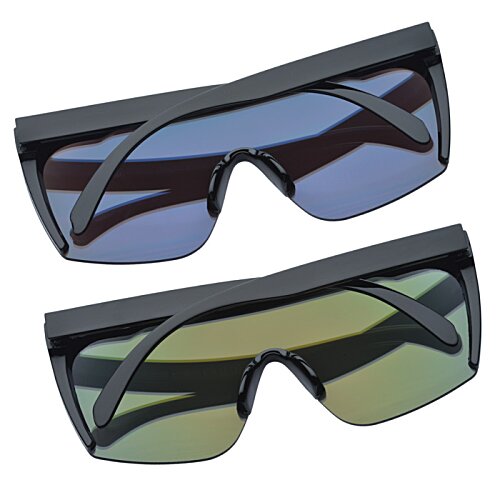 Additional Image 2 - a pair of sunglasses with a black frame