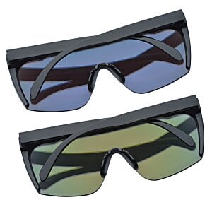Additional Image 2 - a pair of sunglasses with a black frame