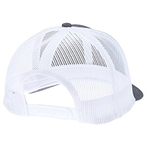 Additional Image 1 - a white hat with a black patch