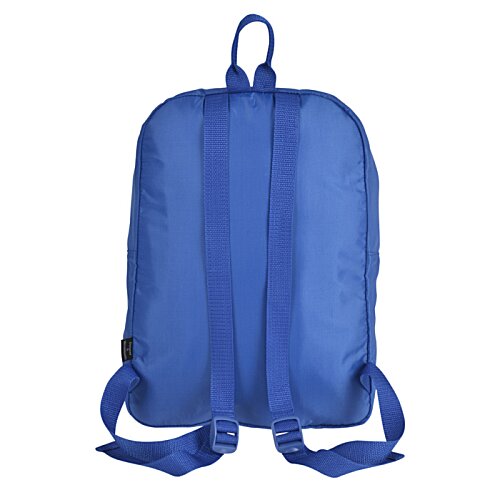 Additional Image 1 - a blue backpack with straps