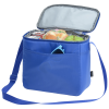 Additional Image 1 - a blue cooler bag with a strap