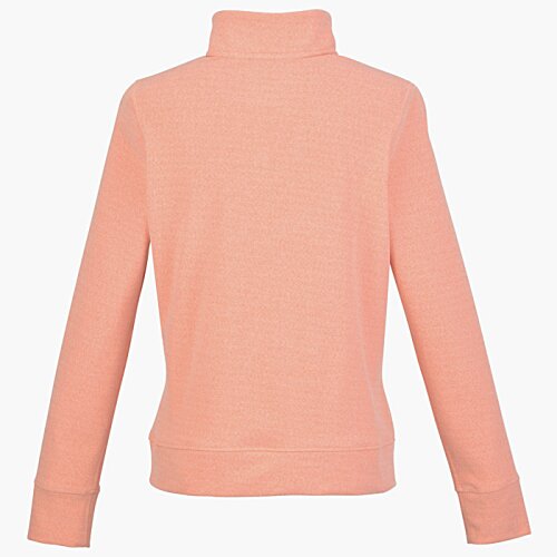 Additional Image 1 - a pink turtleneck sweater