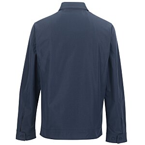 Additional Image 1 - a back of a blue jacket