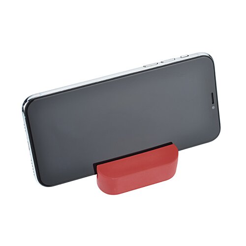Additional Image 2 - a black rectangular object with a red stand