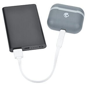 Additional Image 3 - a black and white device with a white cord