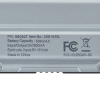 a close up of a white device