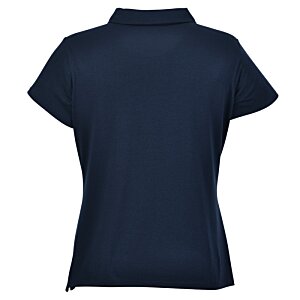 Additional Image 1 - a back of a blue shirt