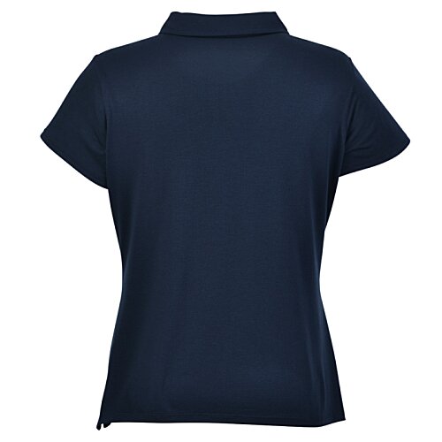Additional Image 1 - a back of a blue shirt