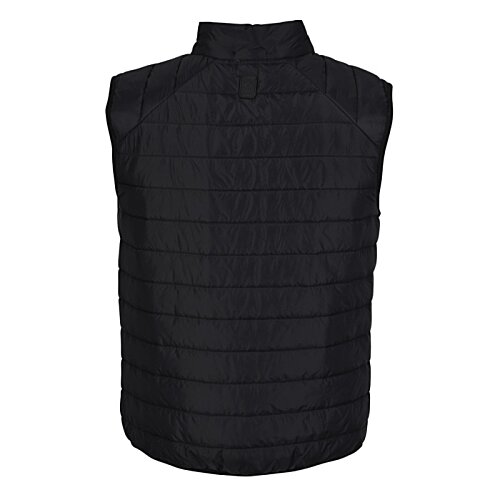Additional Image 1 - a black vest with a white background