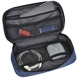 Additional Image 4 - a black and blue bag with items inside