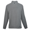 a grey sweater with a white background