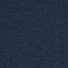 a blue fabric with white text