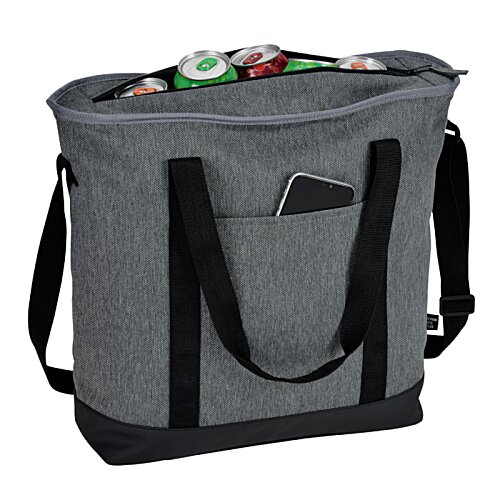 Additional Image 3 - a grey bag with black straps