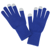 a pair of blue gloves