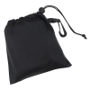 a black bag with a string