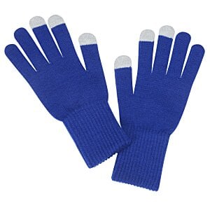 Additional Image 1 - a pair of blue gloves