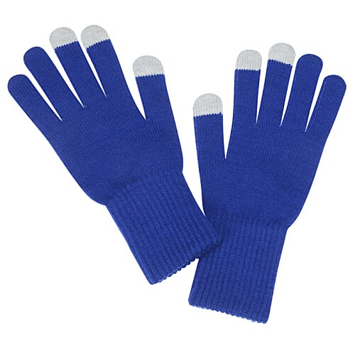 Additional Image 1 - a pair of blue gloves