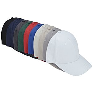Additional Image 2 - a white cap with multicolored stripes