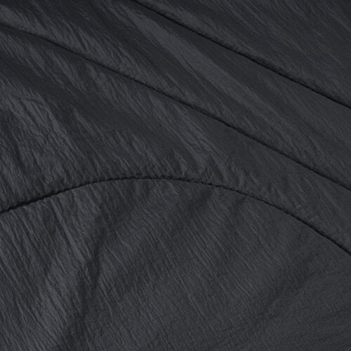 Additional Image 2 - a black fabric with a curved line