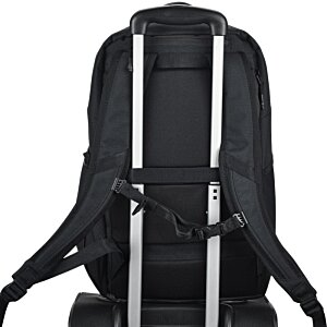 Additional Image 3 - the back of a black backpack