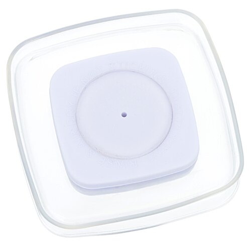 Additional Image 1 - a white square object with a black dot