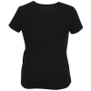 a black shirt on a white background