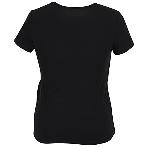 Additional Image 1 - a black shirt on a white background