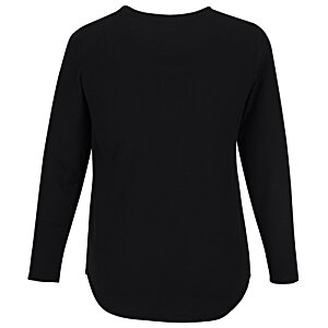 Additional Image 1 - a black shirt on a white background