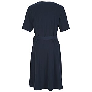 Additional Image 1 - a black dress on a white background