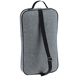 Additional Image 2 - a grey bag with a black strap