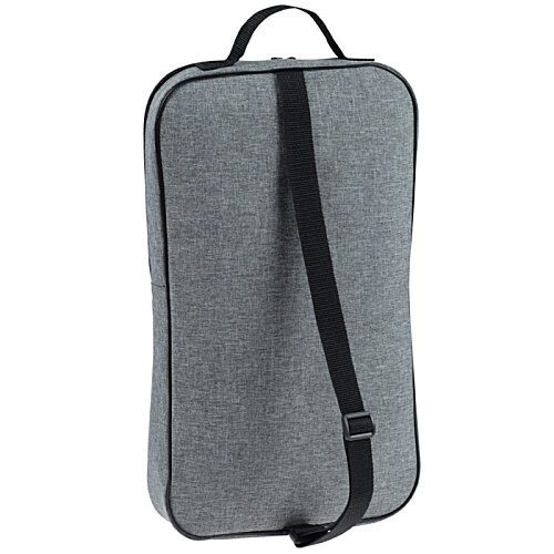 Additional Image 2 - a grey bag with a black strap