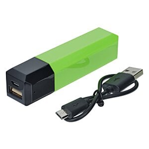 Additional Image 1 - a green and black rectangular object with a black cord
