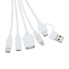 Additional Image 2 - a group of white usb cables