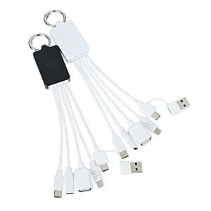 Additional Image 4 - a group of white and black cables