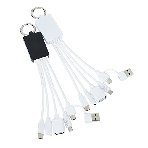 Additional Image 4 - a group of white and black cables