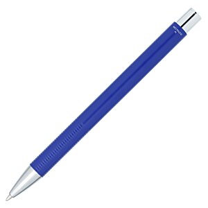 Additional Image 3 - a blue pen with silver cap