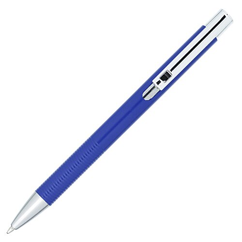 Additional Image 2 - a blue pen with a white cap