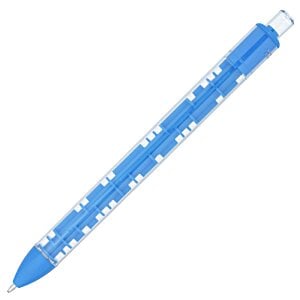 Additional Image 3 - a blue pen with a white cap