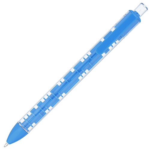 Additional Image 2 - a blue pen with a white cap