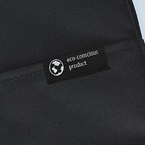 Additional Image 3 - a black label on a black suit