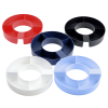 a group of round objects