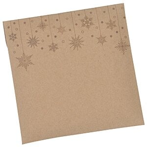 Additional Image 1 - a square brown paper with stars on it