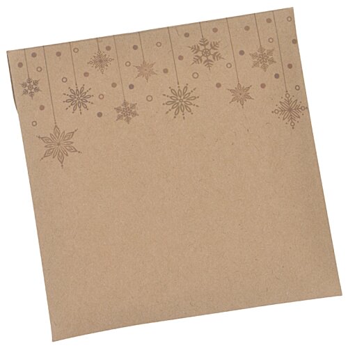 Additional Image 1 - a square brown paper with stars on it