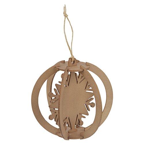 Additional Image 5 - a wooden ornament with a string
