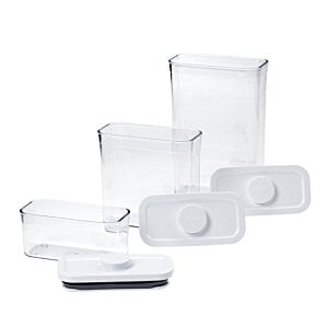 Additional Image 1 - a group of clear plastic containers