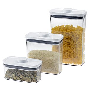 Additional Image 2 - a group of plastic containers with lids